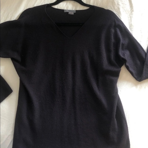 SOLD ON MERCARI Vince cashmere v-neck sweater - Picture 3 of 4